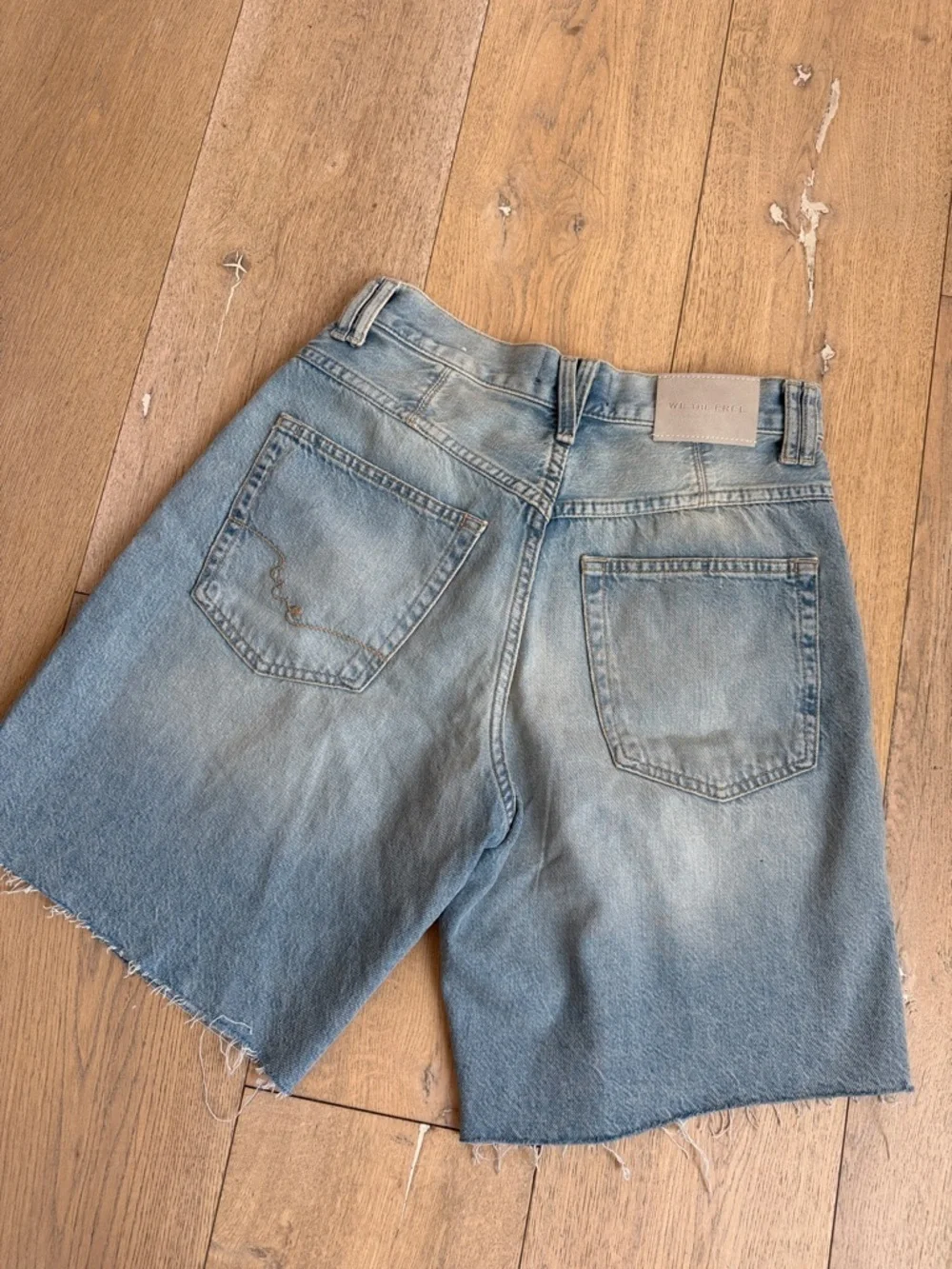 We The Free Light Blue Denim Jean Shorts - Picture 2 of 2